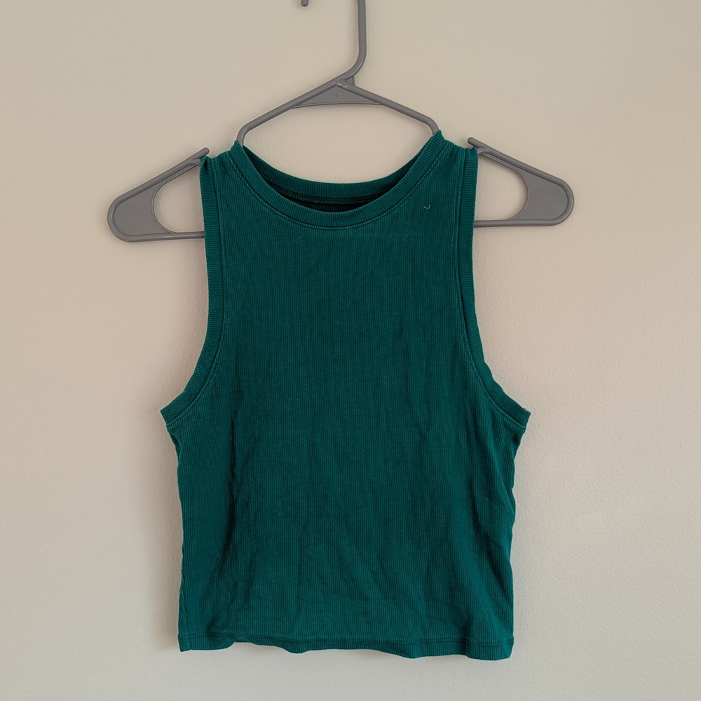Hollister Dark Teal Tank Top